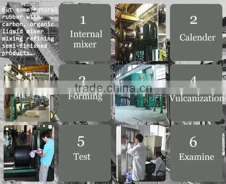 EP500 1000mm flame resistant rubber conveyor belt