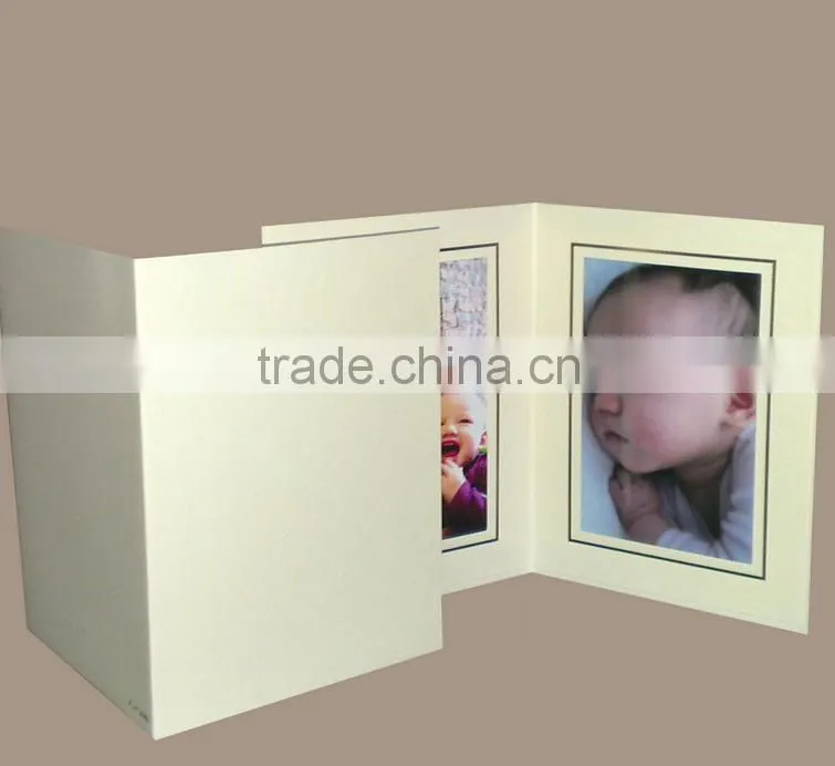 creative paper photo frame business card