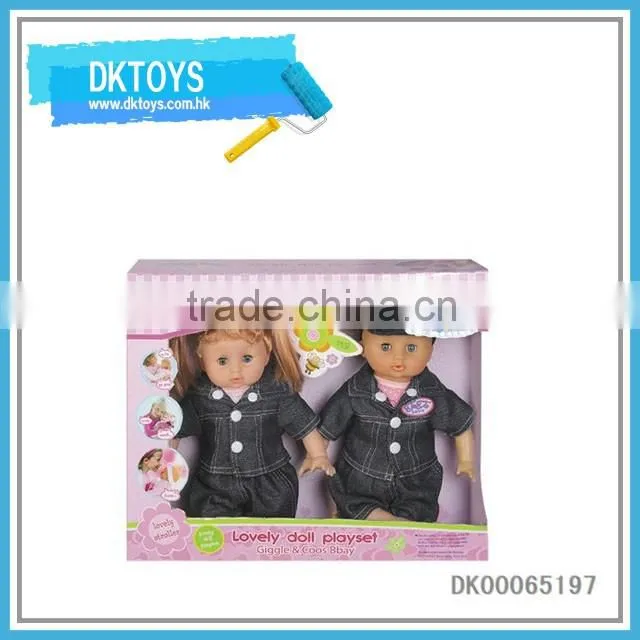 12 inch couple doll baby toy for kids