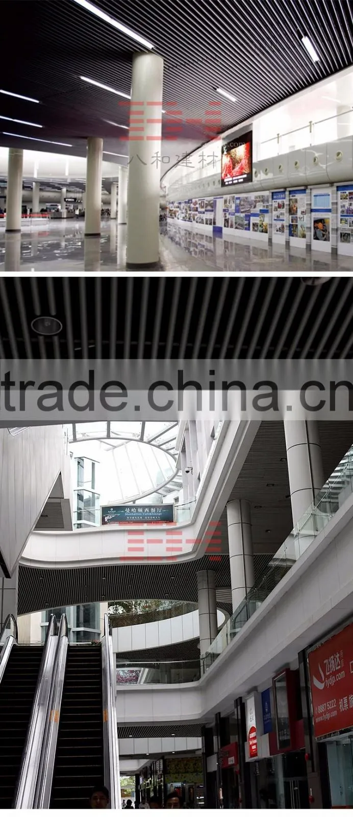 Wholesale decoration materials aluminum screen metal ceiling