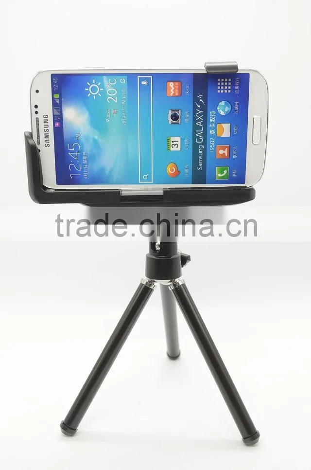 Carry-home Universal Mounting Phone Tripod for Phone and Camera with Metal Holder