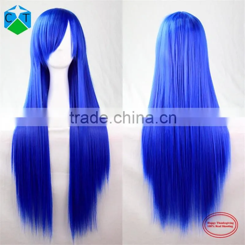 Cosplay Wig Long Purple Best Cosplay By 80CM Long Straight Hair Long Straight Wig Cosplay