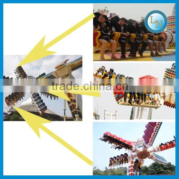 Fairground new games top scan ride!!! Outdoor playground amusement park top scan ride for sale