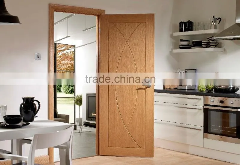 MDF interior wood glass pvc toilet door price