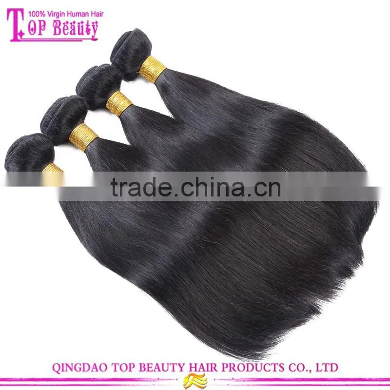 New Arrival 7A silky straight peruvian 26 inch 100 human hair extensions