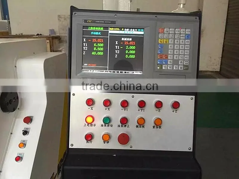 Direct factory aluminum plate v groove machine