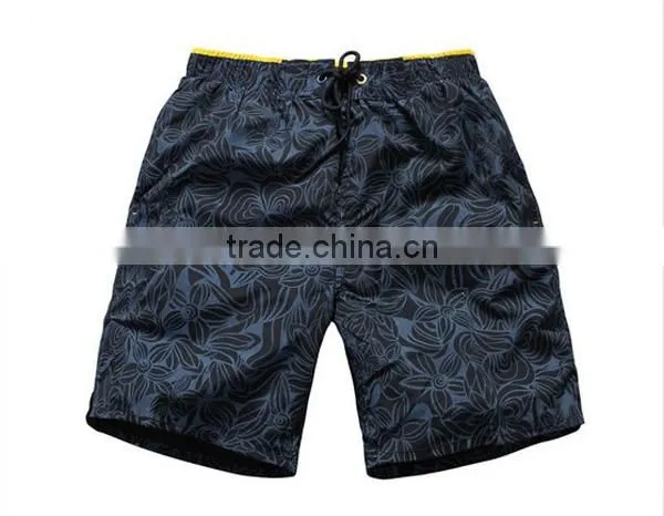 New fashion polyester custom design summer men beach shorts