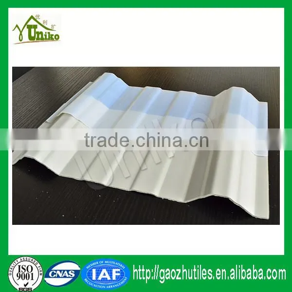 corrosion resistance PVC translucent corrugated roofing sheet