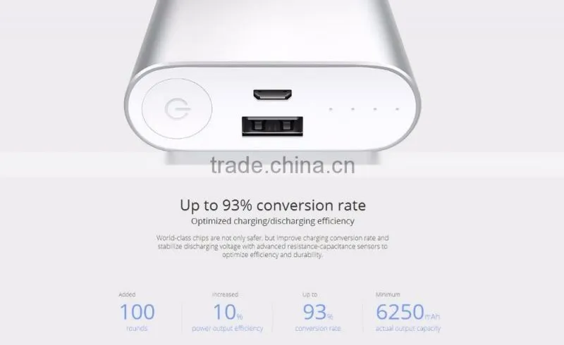 Original Xiaomi mi Power Bank 10000mAh Portable Charger 5v 2a Powerbank 18650 for All Mobile Phones