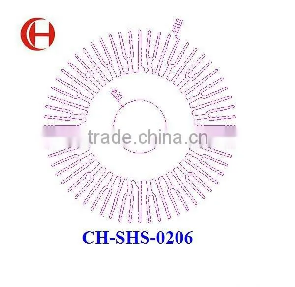 2014 New products LED light round Aluminum heat sink