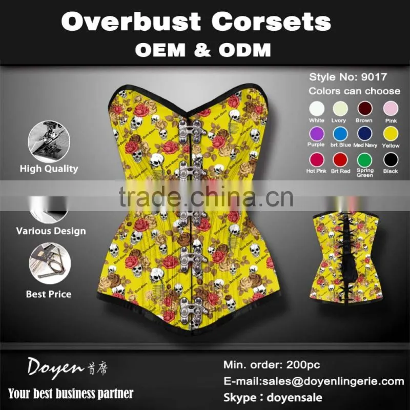 oem service cheap steel boned corset women waist training corset