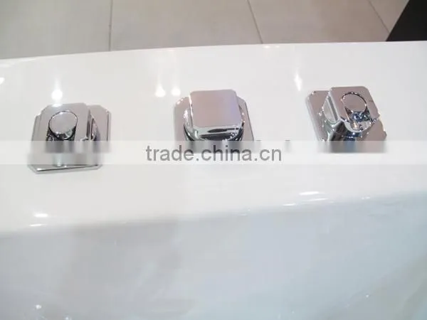 best price for one person massage acrylic bath tub, corner whirlpool full body massage bathtub, square bath tub