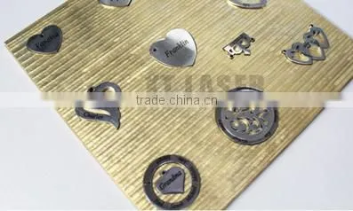 1mm gold silver laser cutting machine | 30W 50W fiber laser marking machine