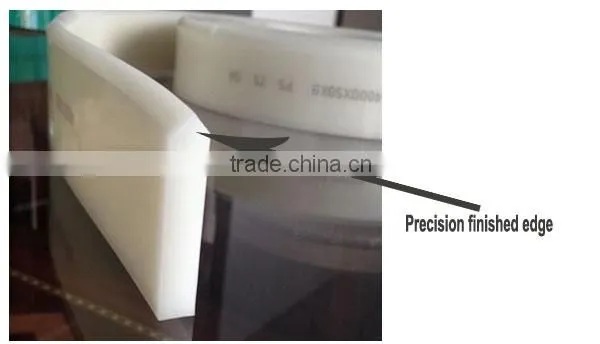 double bevel squeegee for silk screen printing