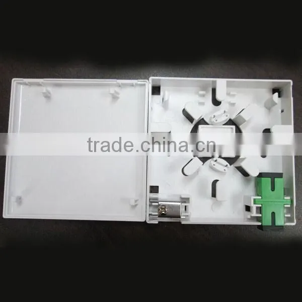 FCST02101 Indoor 1 Core FTTH Mini Fiber Optic Terminal Box, ftth mini fiber optic terminal box ,Fiber Optic Termination Box