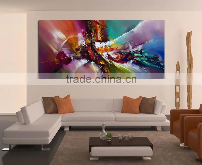 Modern Handmade Abstract Face Abstract Painting