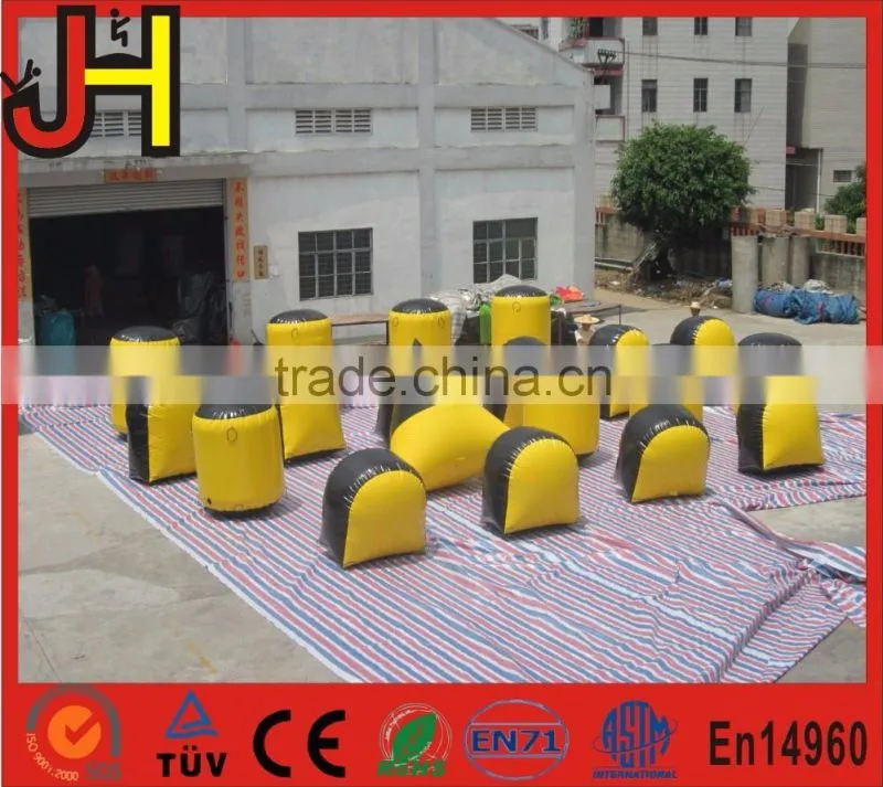 Custom Multi Shaped Inflatable Mobile Paintball Bunkers