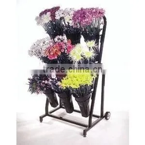competitive metal flower display rack (factory)