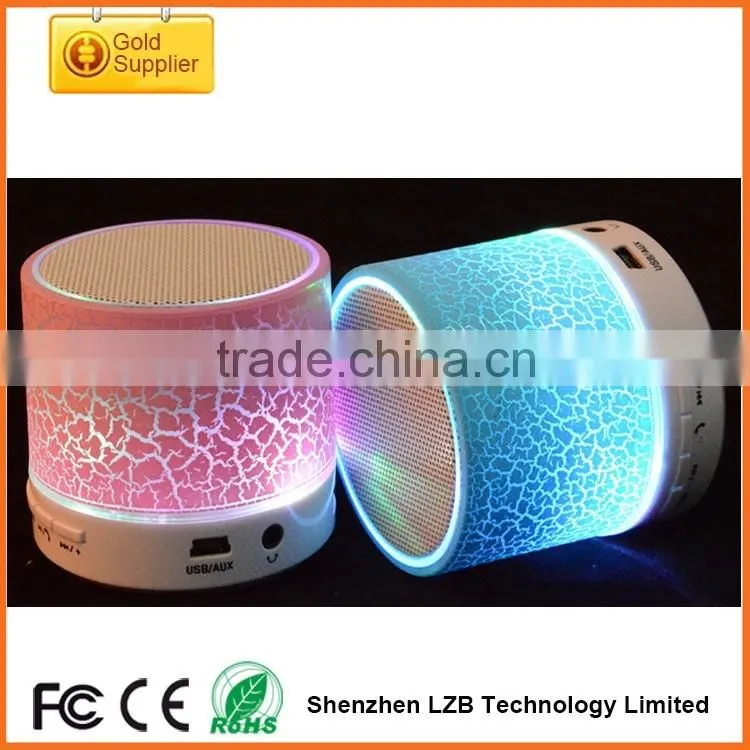 Fashionable Smart Led Speaker With Bluetooth, Led Light shining speaker bluetooth lights speaker