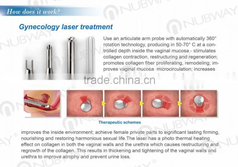 2015 Newest Co2 Fractional Laser Equipment Dermatology CO2 Fractional Laser With Gynecology Heads