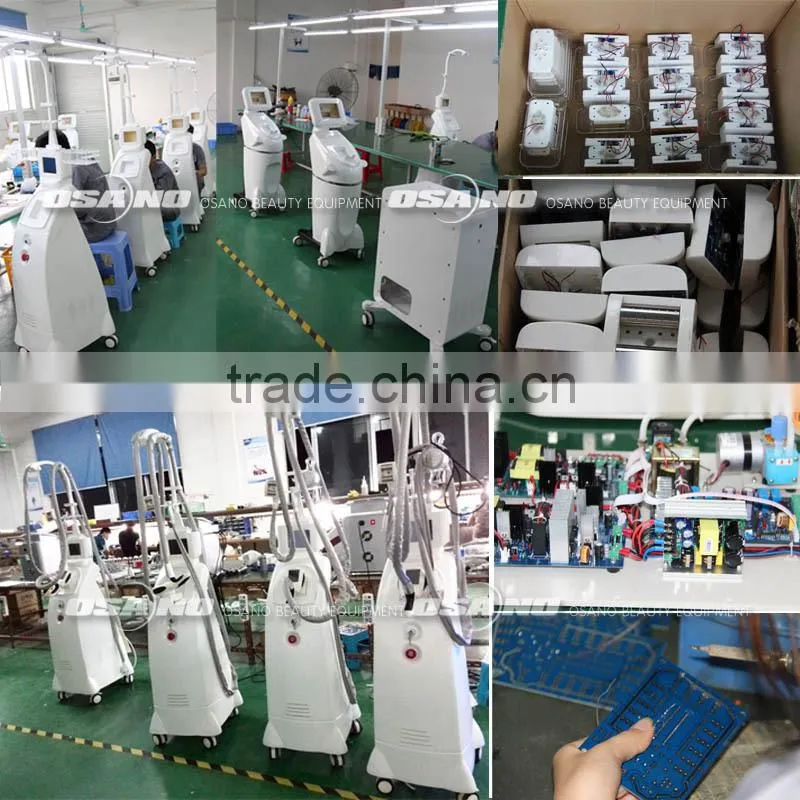 Reliable Body Shaping Machine Powerful Infrared RF Vacuum roller Slimming Devices