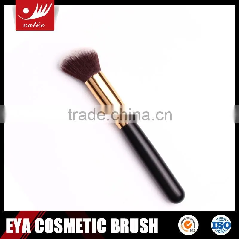 4pcs synthetic hair golden makeup brushes