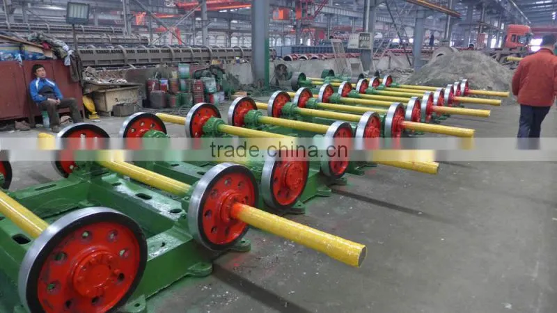 Pre-stressed Concrete Pole/pile making machine and moulds with engineers available to service machinary overseas