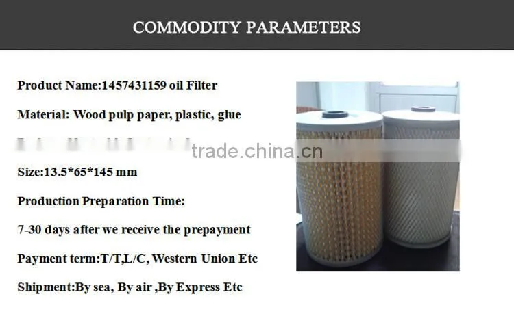 Truck Oil Filter Element For MERCEDES 0004773115