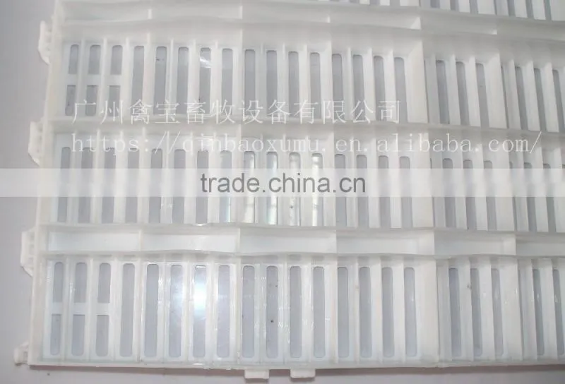 Plastic slatted floor for livestock farming/hot sale plastic slatted floor