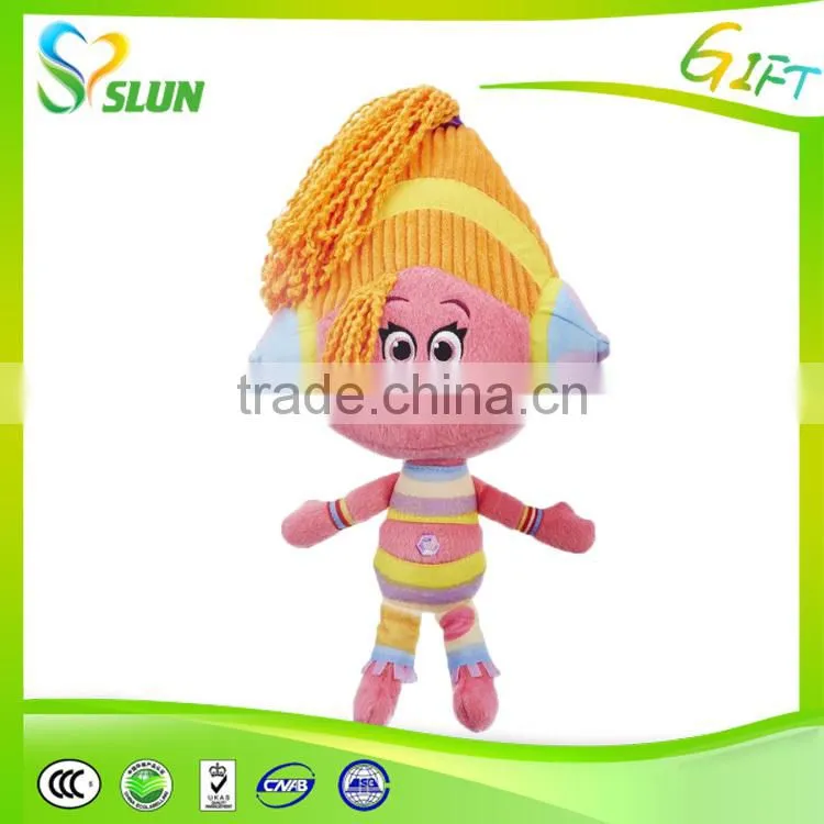 Hot Selling Lovely Cartoon Kid Custom Plush Doll