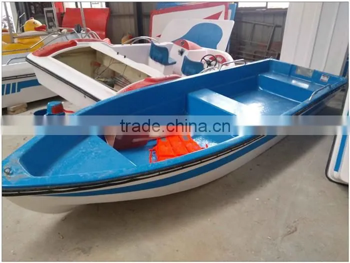 Strong Fiberglass remote control fishing boat for sale
