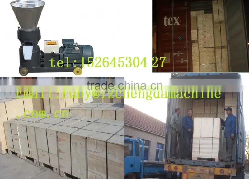 Wood pellet machine for homemade pellets production