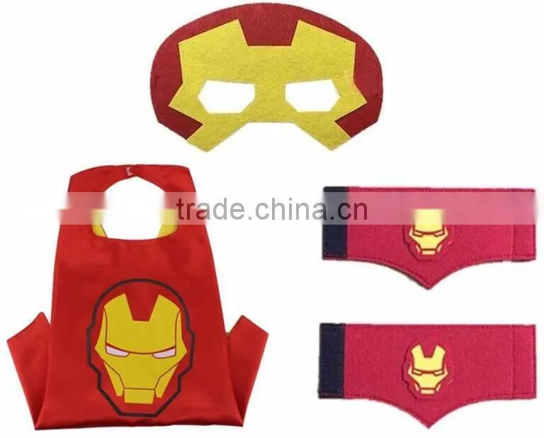 superhero cape and mask costumes