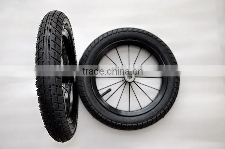 12" BICYCLE SPOKES COASTER WHEEL SET WITH TIRES & TUBES BMX