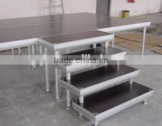 2017 sgaier modular stage square legs 0.6-1m concert stage