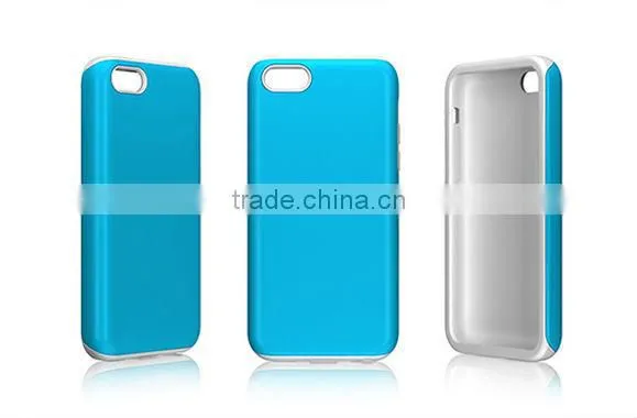 seal combination sets PC + silicone white and red case for iphone5c