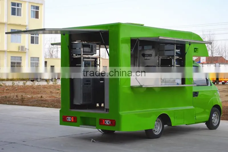 China Karry Gasoline Snack Truck Manufacture