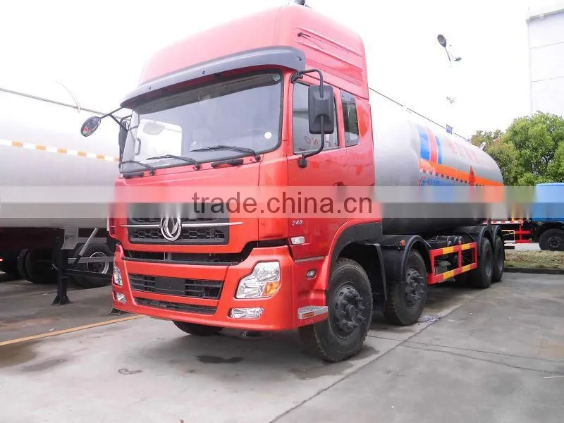 Dongfeng Kingland 8x4 35m3 LPG tank 290ph auto lpg tank