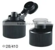 ribbed 28/410 plastic flip top cap bottle cap supply