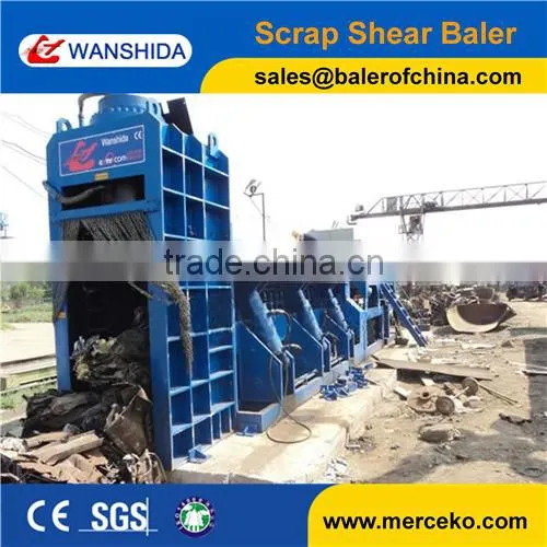 Hydraulic Scrap Metal Shear Baler