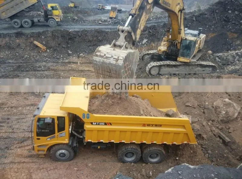 MT86 Mining Truck 80ton Mining Truck working in Cement Factory off road Minging Truck