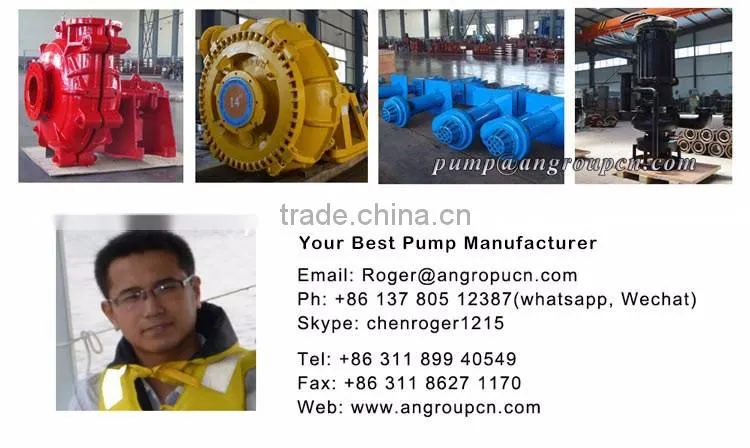 Rubber line New China manufacturer of slurry pump with diesel engine set