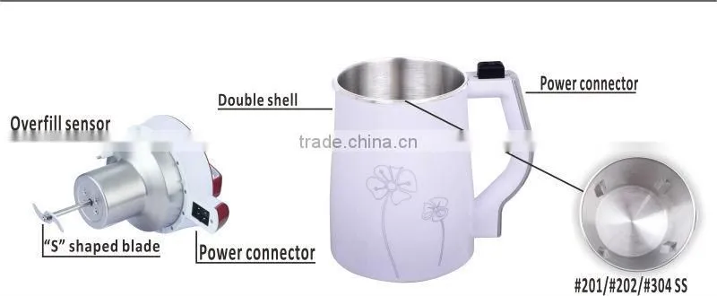 Durable Muilti-functional Electric Soybean Milk Maker/machine