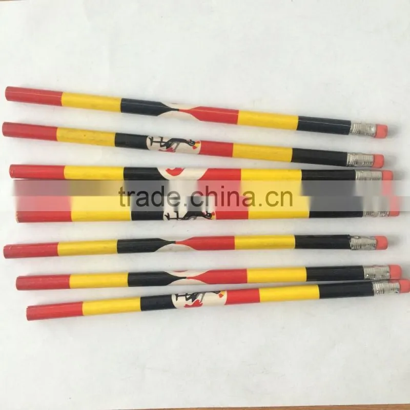 Black lead HB pencils standard HB pencil from China