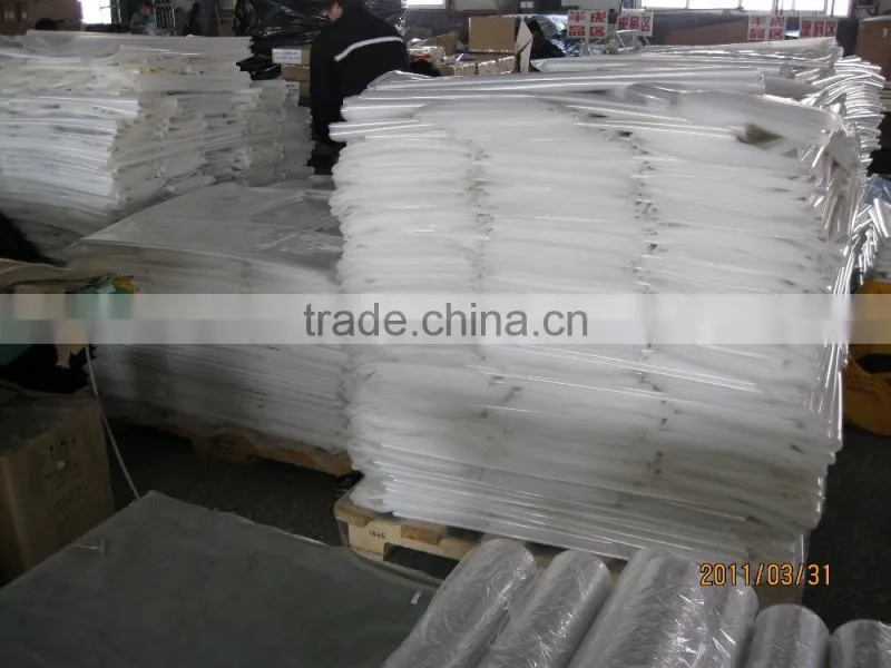 Low cost PE plastic transparent low tunnel film for garden