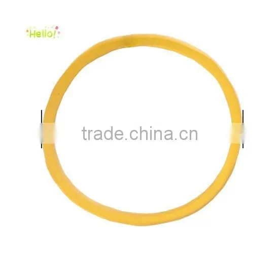 2017 HOT!! yellow natural rubber band for money