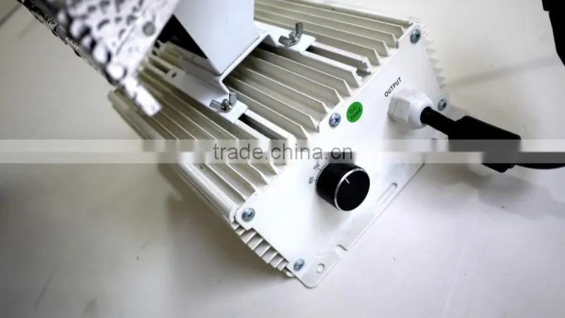 Hydroponics 1000w 240v/277v double ended DE grow light reflector, 1000w double ended lighting fixture