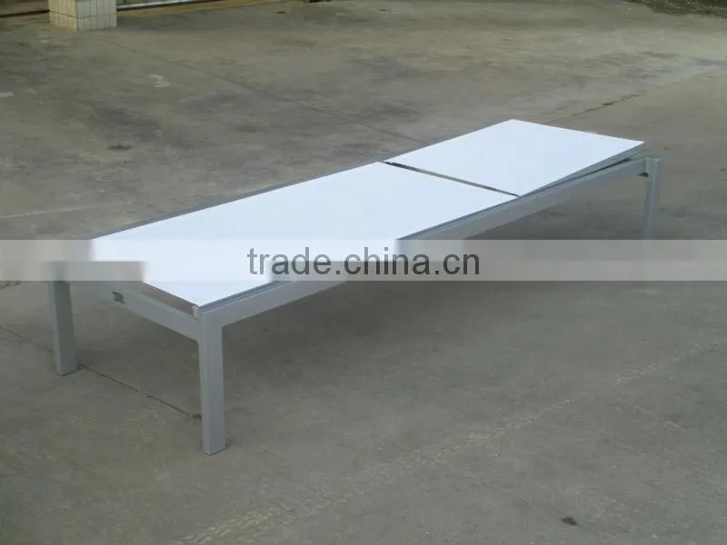 Hot Selling Aluminium Strong Frame Sun Lounger