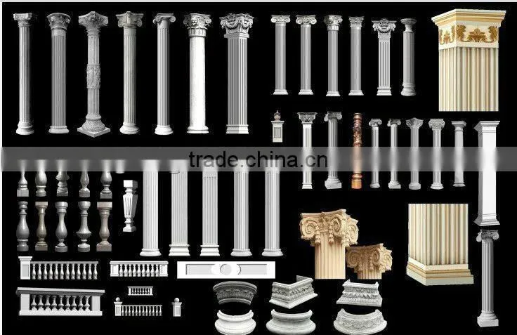 Decorative Marble Roman Pillar For Sale