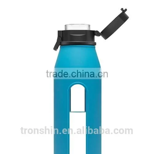 LFGB Certification Food Grade Silicone Protective Sleeves for Glass Bottles